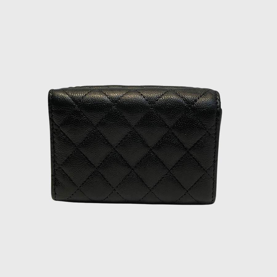 Chanel Boy Caviar Black GHW