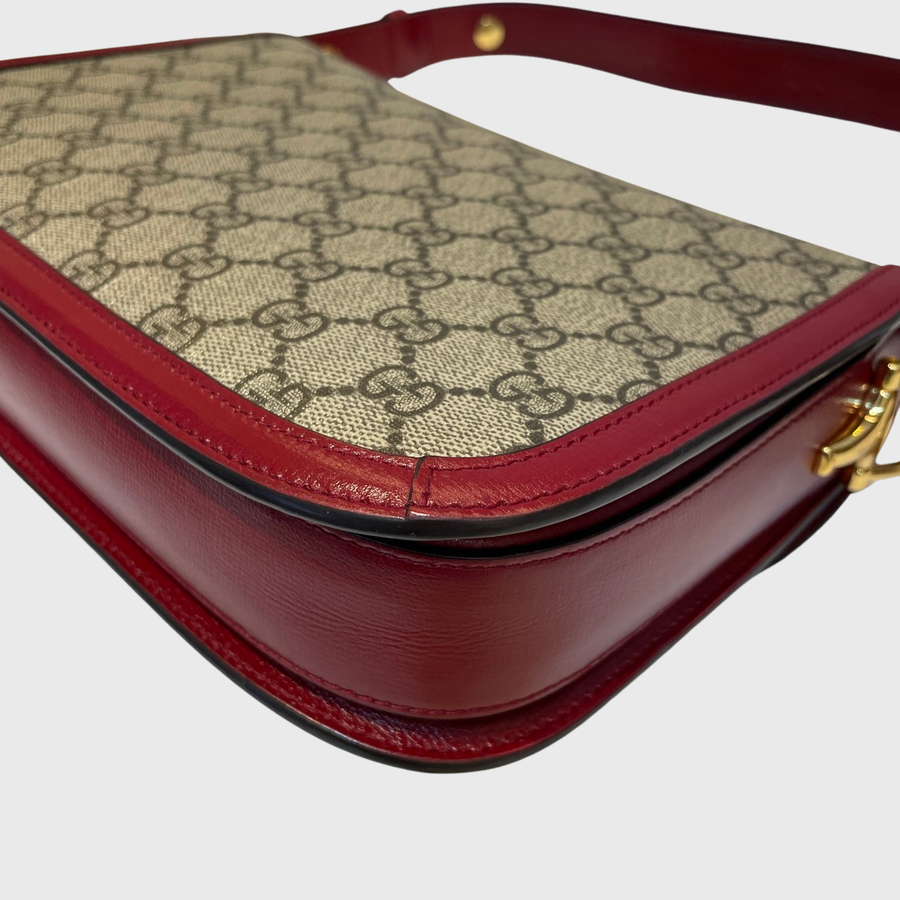 Gucci 1955 Horsebit Leather Red GHW