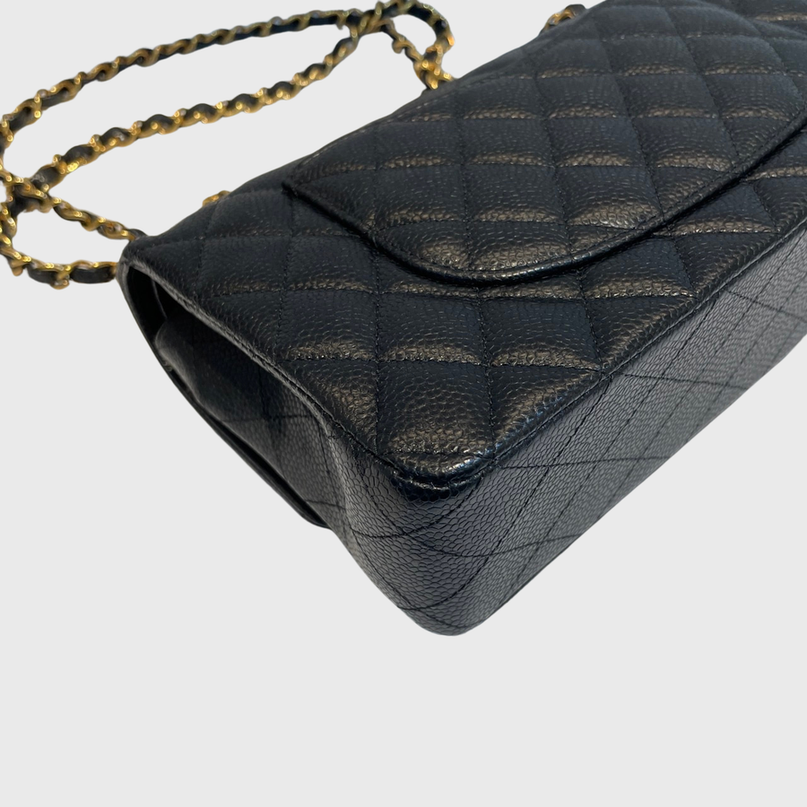 Chanel Classic 10 Caviar Black GHW