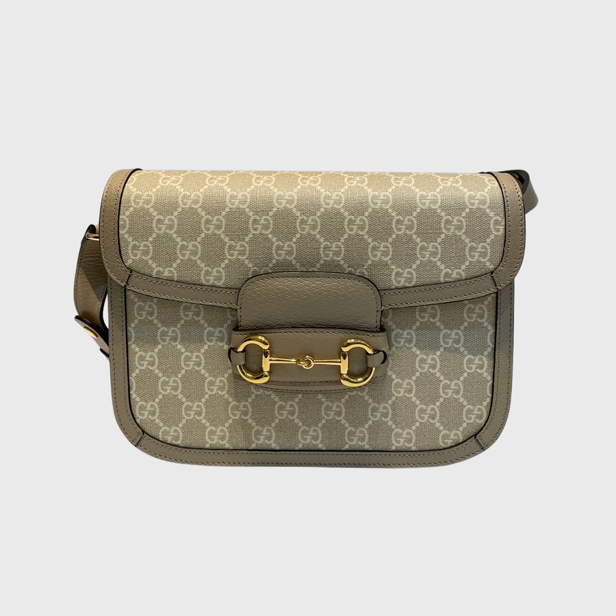 Gucci 1955 Horsebit Leather Beige GHW