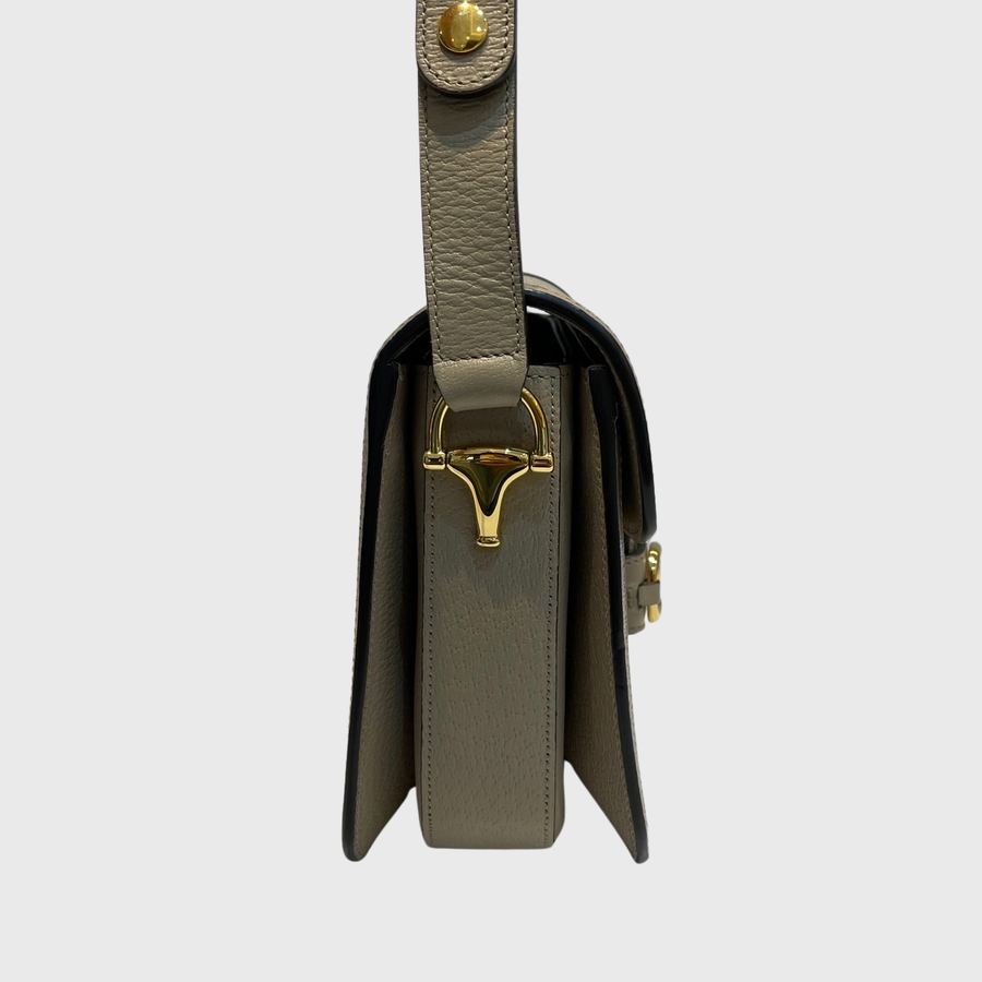 Gucci 1955 Horsebit Leather Beige GHW