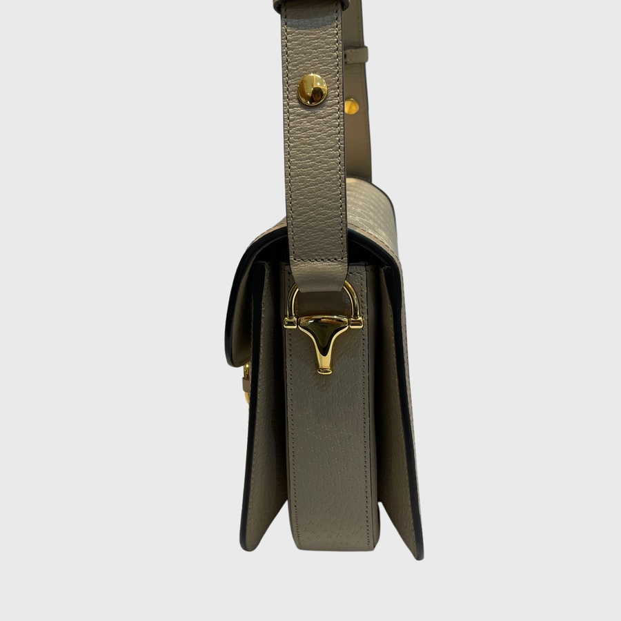 Gucci 1955 Horsebit Leather Beige GHW