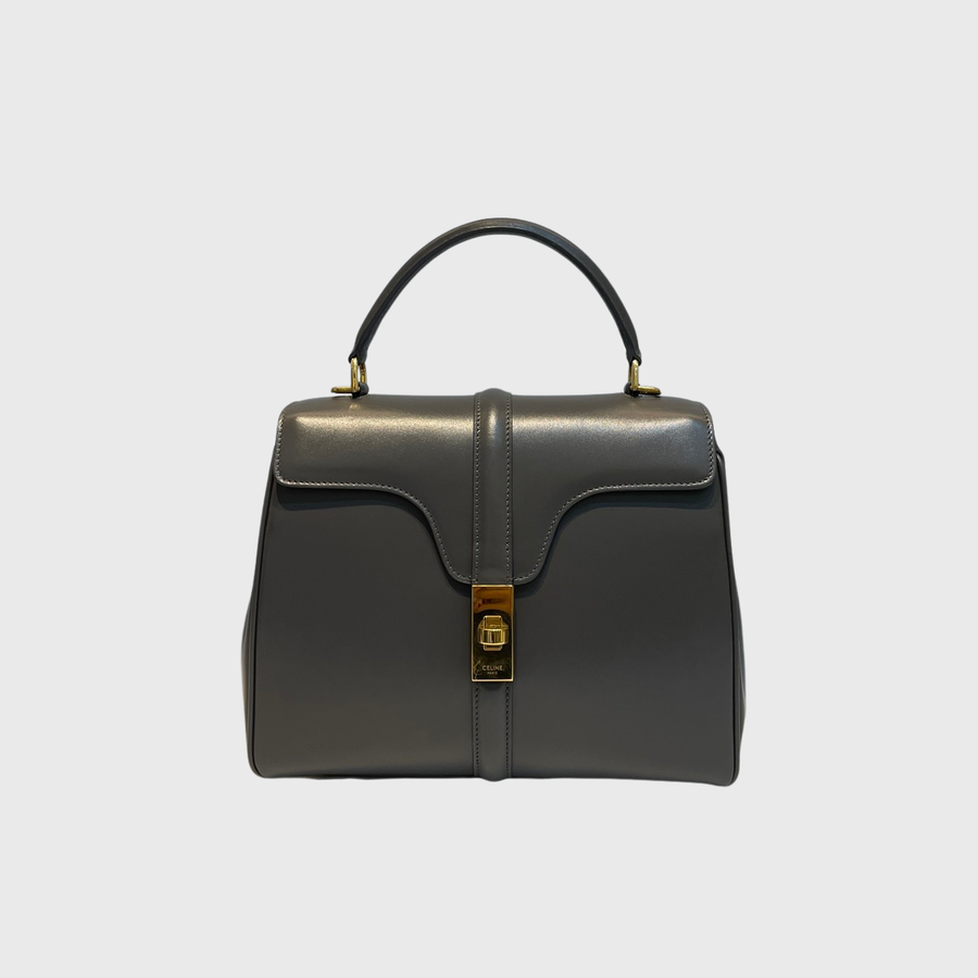Celine Celine 16 Calfskin Grey GHW