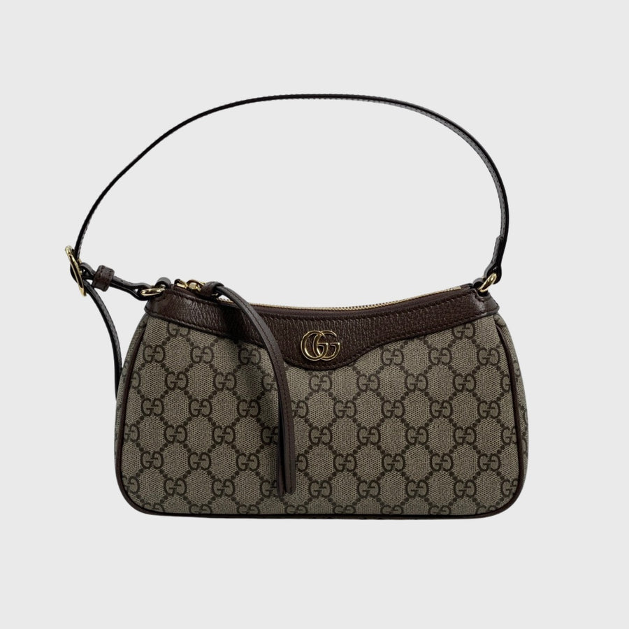 Gucci Ophidia Small Canvas Ebene GHW
