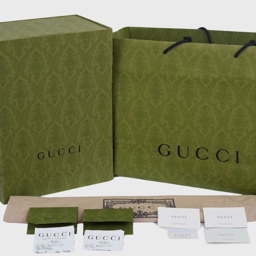 Gucci GG Belt Bag Canvas Black SHW