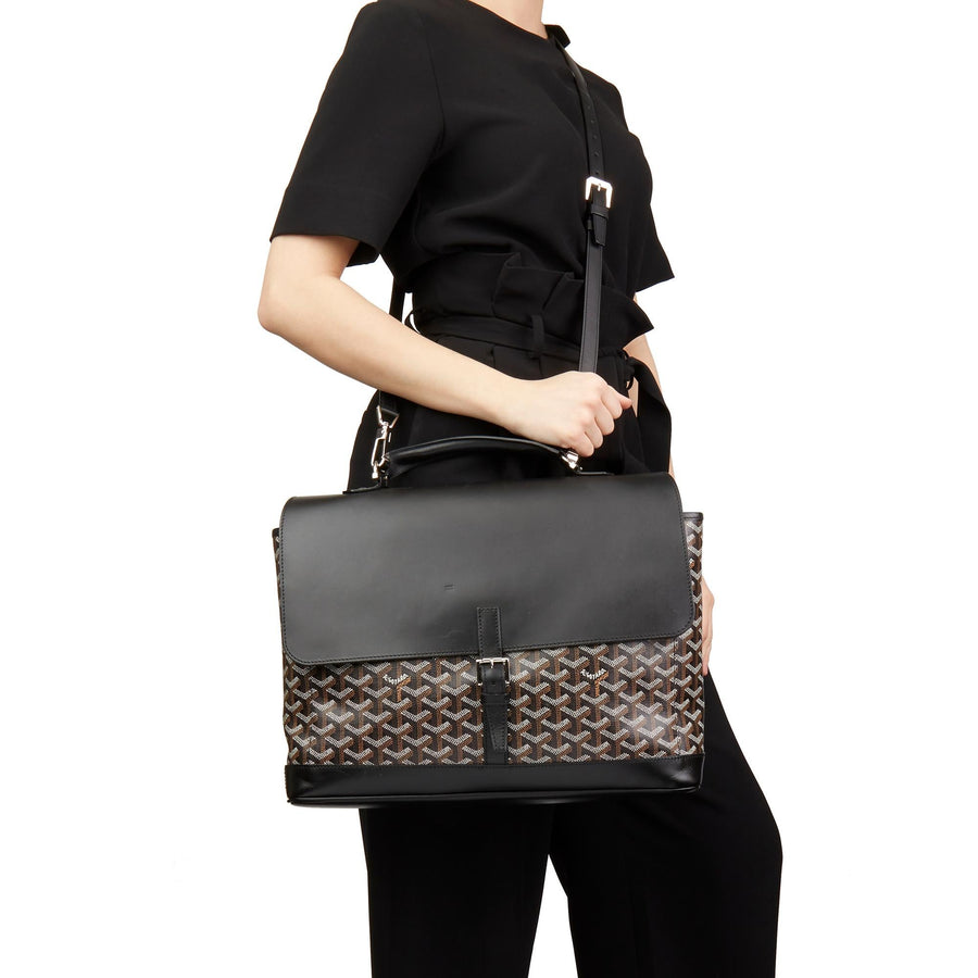 Goyard Citadin PM Messenger Bag (Black) w/ Should Strap