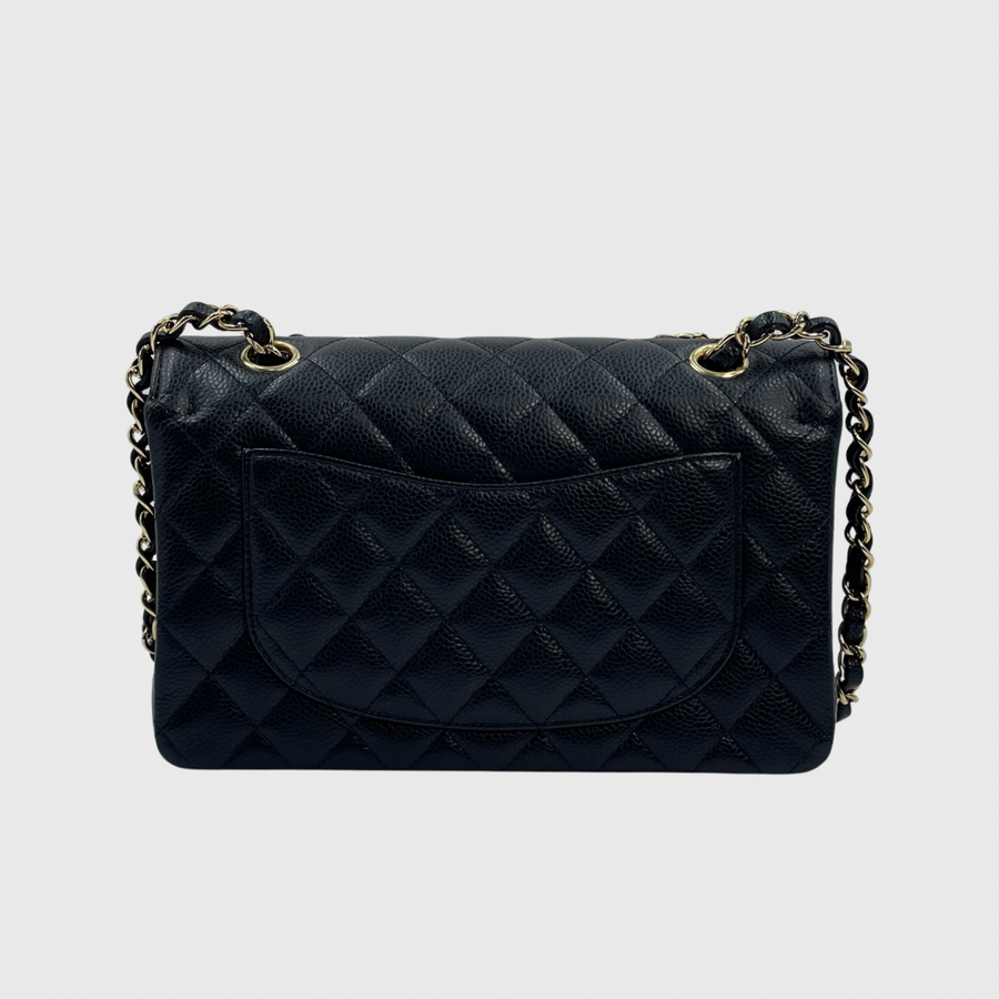 Chanel Classic 9  small Caviar Leather Black GHW