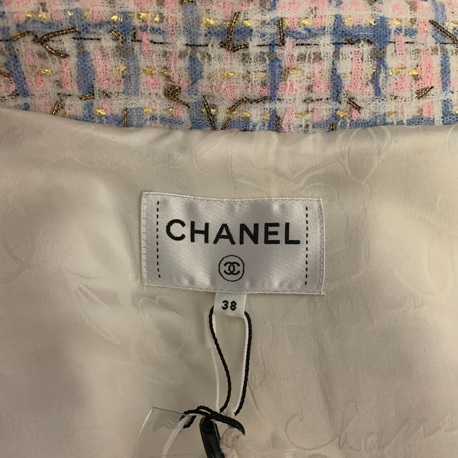 Chanel Long Jacket Tweed