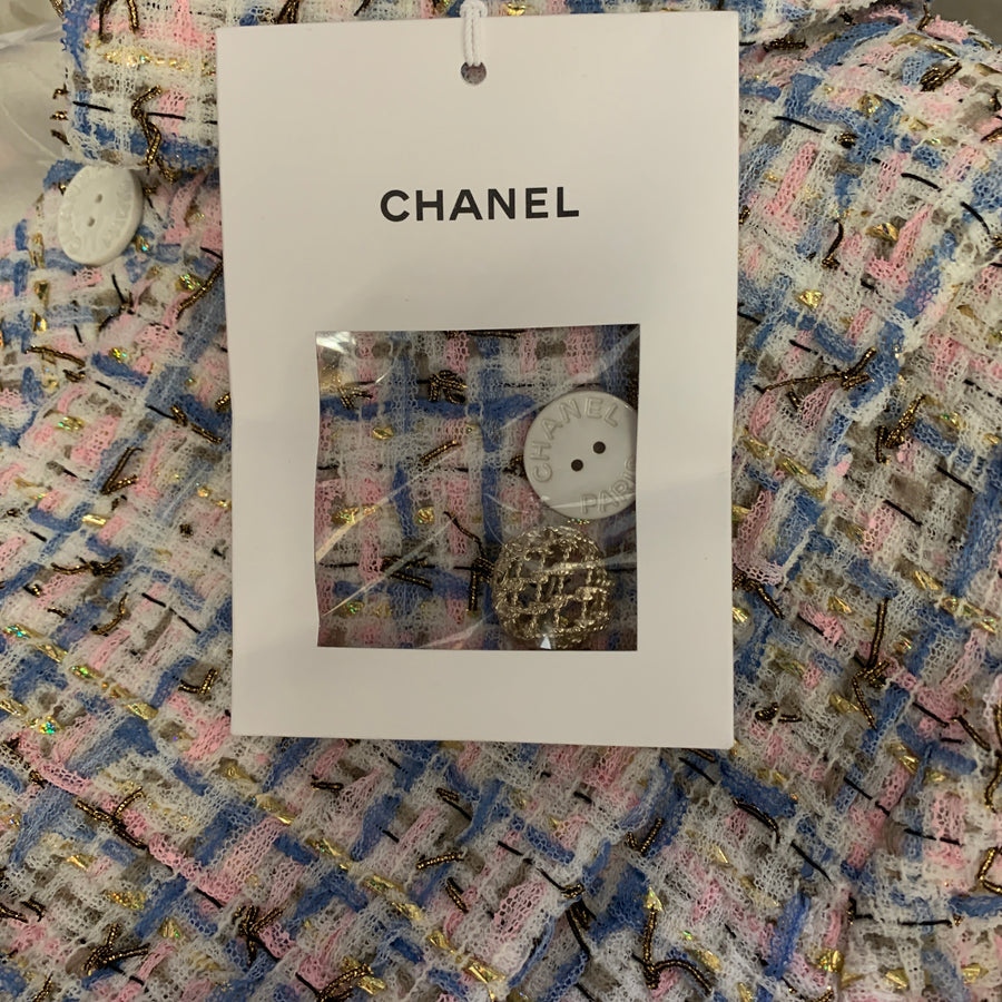 Chanel Long Jacket Tweed