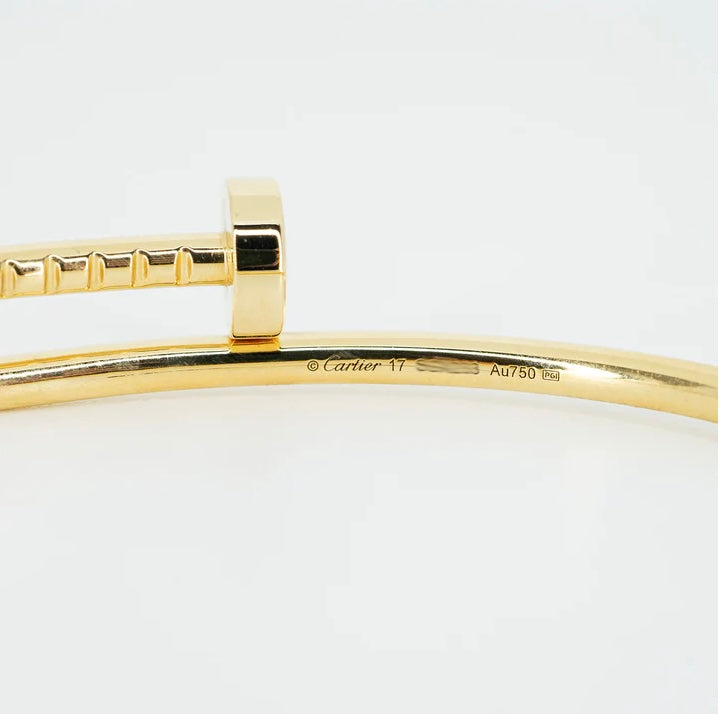 Cartier Juste Un Clou Bracelet SM 18K Yellow Gold