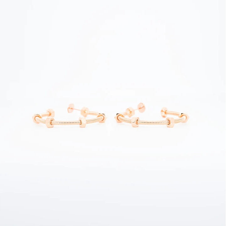 Cartier Ecrou de Cartier Earrings Rose Gold