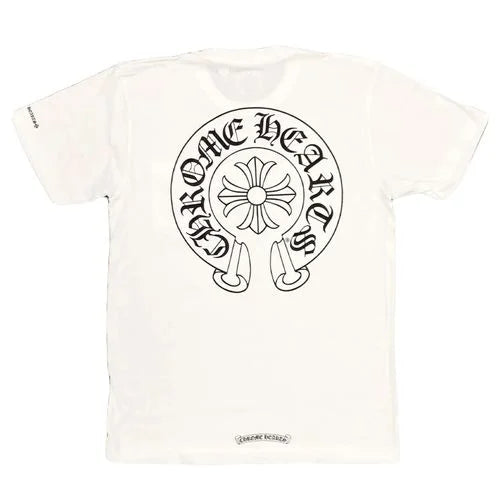 Chrome heart T-Shirt White Logo