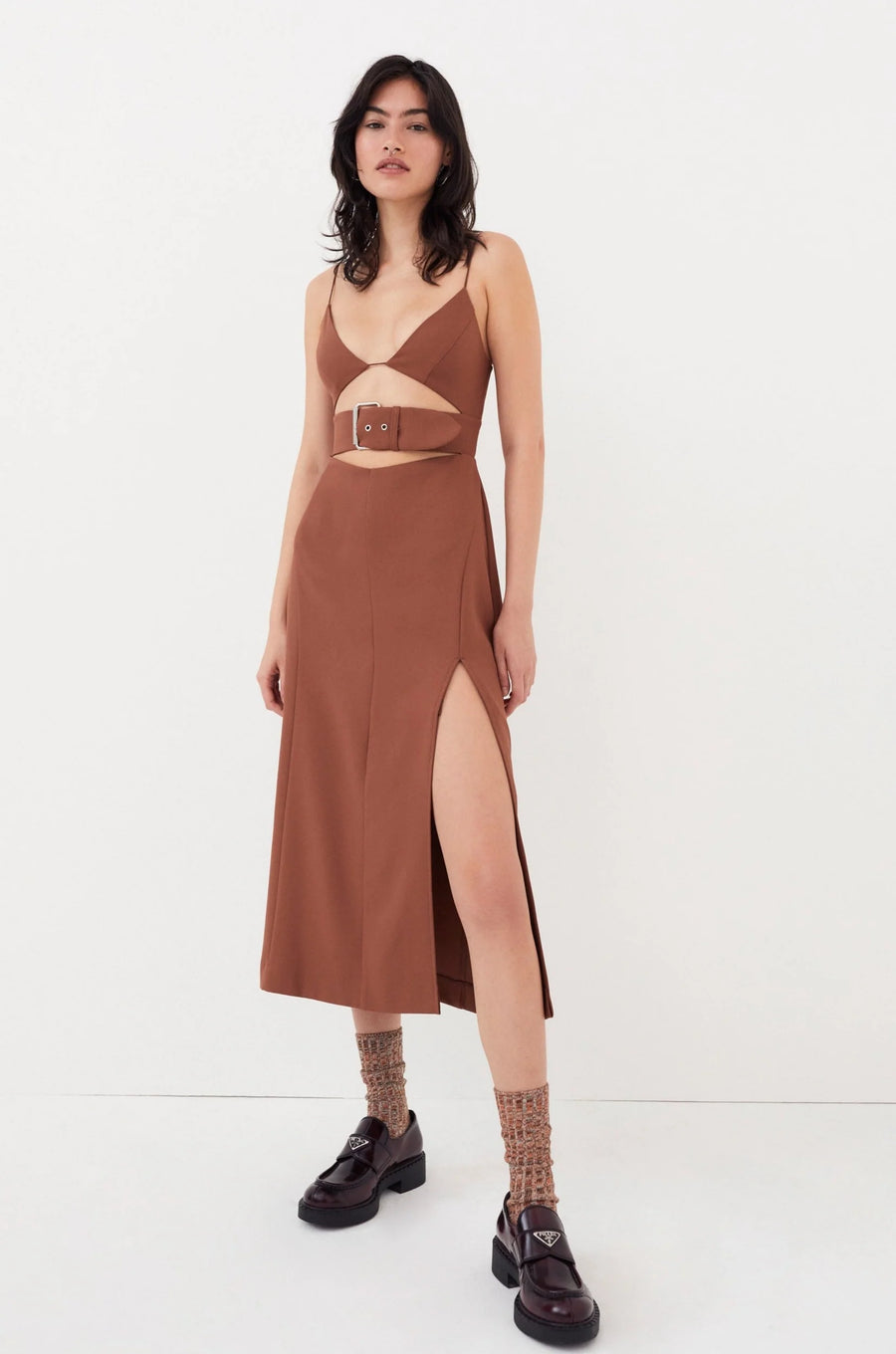 for love and lemons natasha midi dress For Love & Lemons