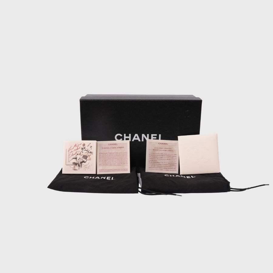 Chanel CC Pearls High Heels Calfskin Beige GHW