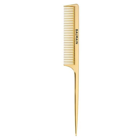 Balmain 14k Gold Plated Tail Comb