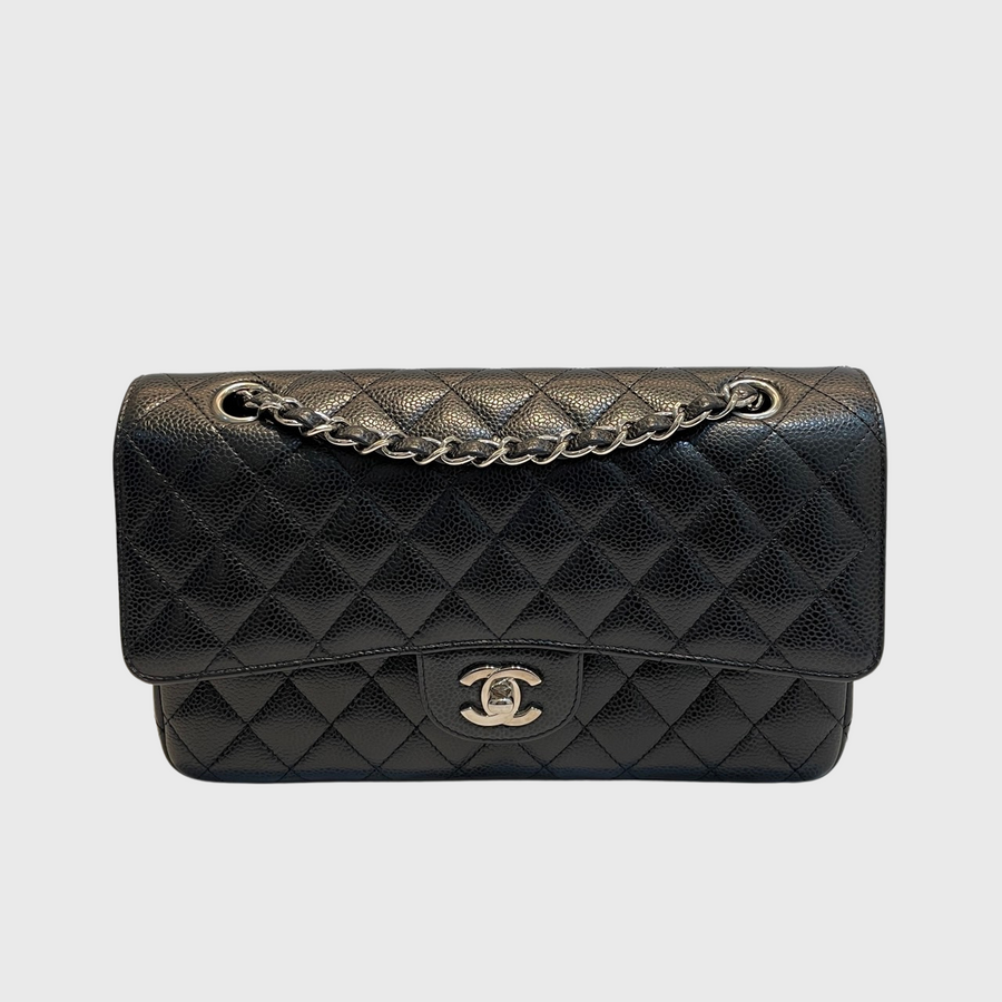 Chanel Classic 10 Caviar Black GHW