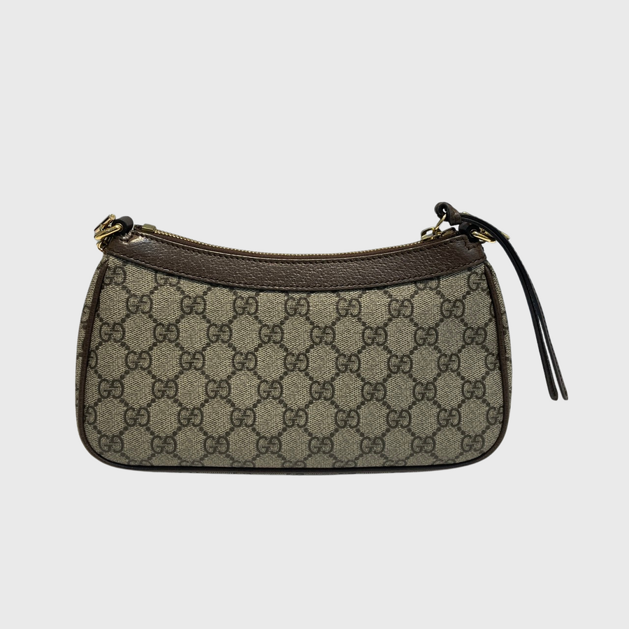 Gucci Ophidia Canvas Brown GHW