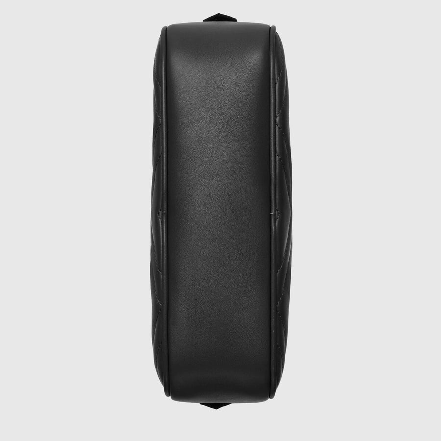 Gucci GG Marmont small matelassé shoulder bag Black