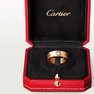 Cartier LOVE RING, 3 DIAMONDS Rose gold, diamonds