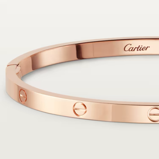 Cartier LOVE BRACELET, SMALL MODEL โรสโกลด์ 