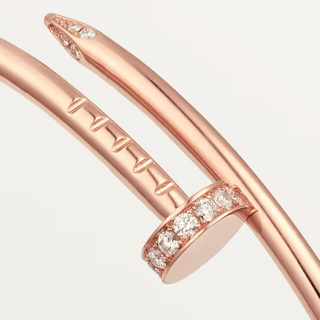 Cartier JUSTE UN CLOU BRACELET, SMALL MODEL Rose gold, diamonds