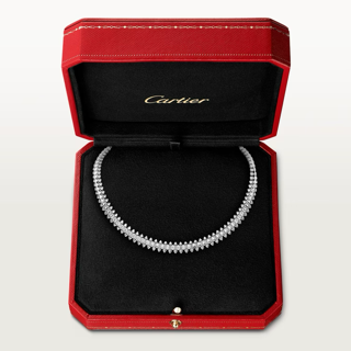 Cartier CLASH DE CARTIER NECKLACE, FLEXIBLE MEDIUM MODEL Rhodiumized white gold